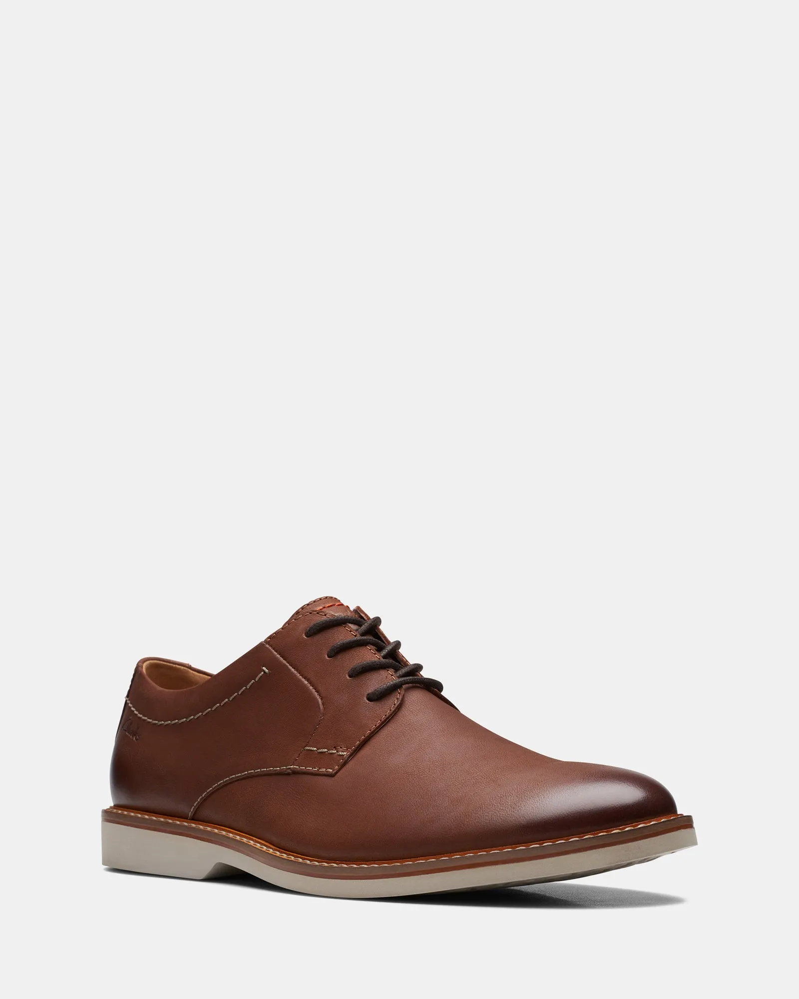 Atticus Ltlace Dark Tan Leather