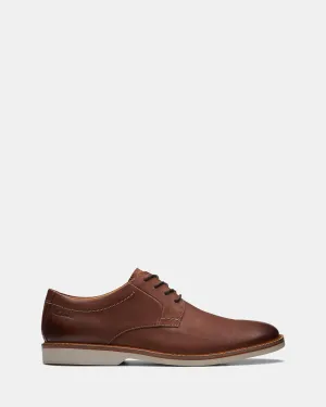 Atticus Ltlace Dark Tan Leather