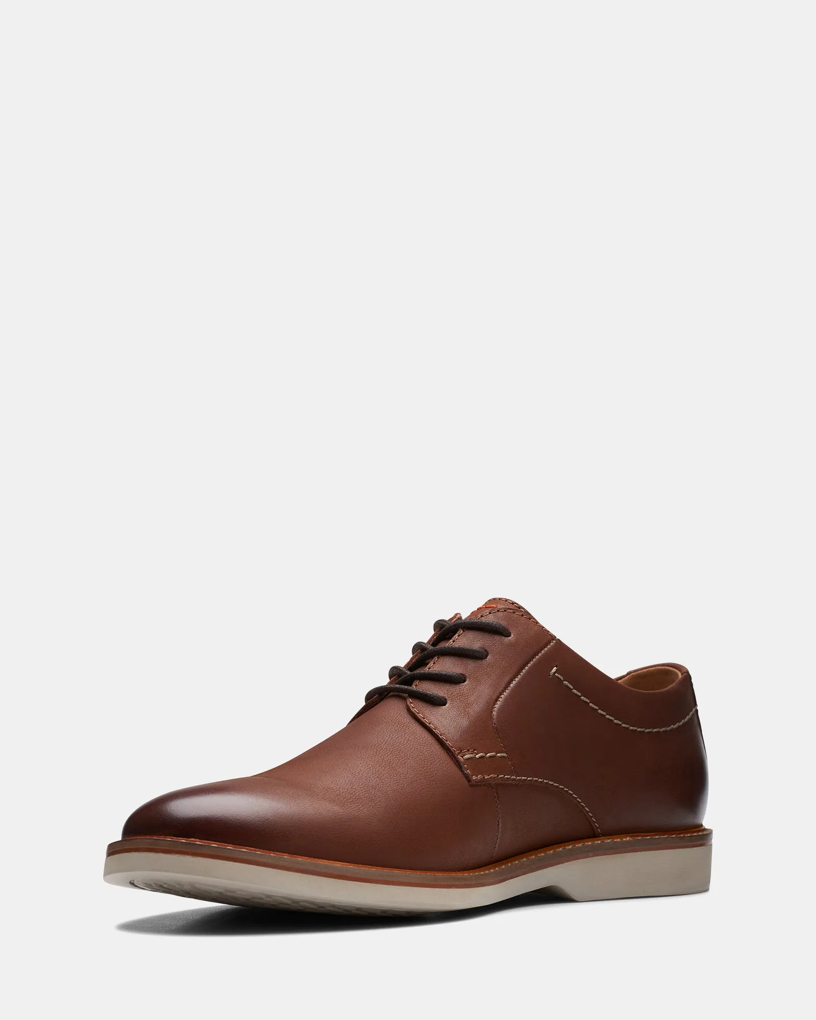 Atticus Ltlace Dark Tan Leather