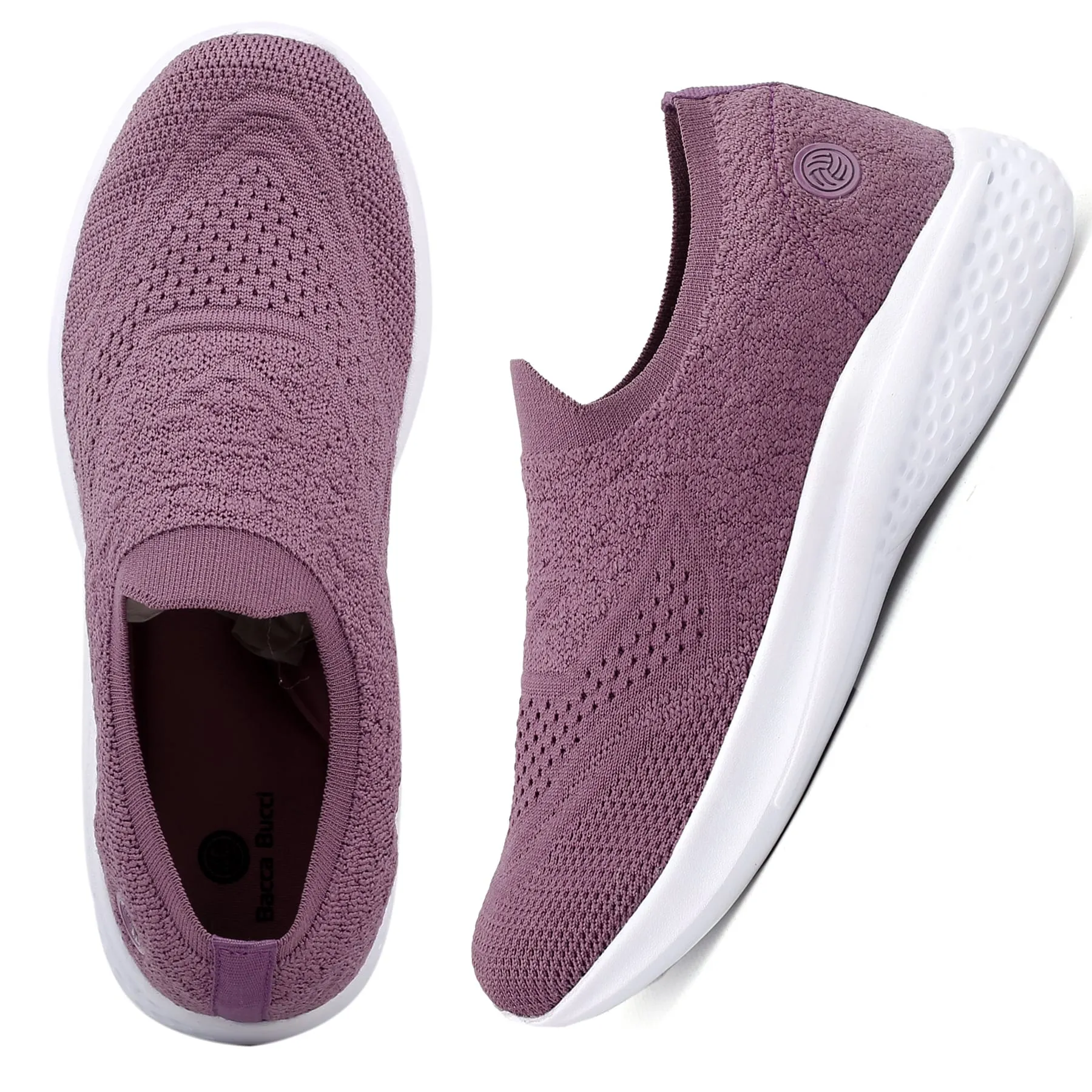 Bacca Bucci Women's WALKER Slip-On Walking Breathable Mesh Sports Shoes Sneakers