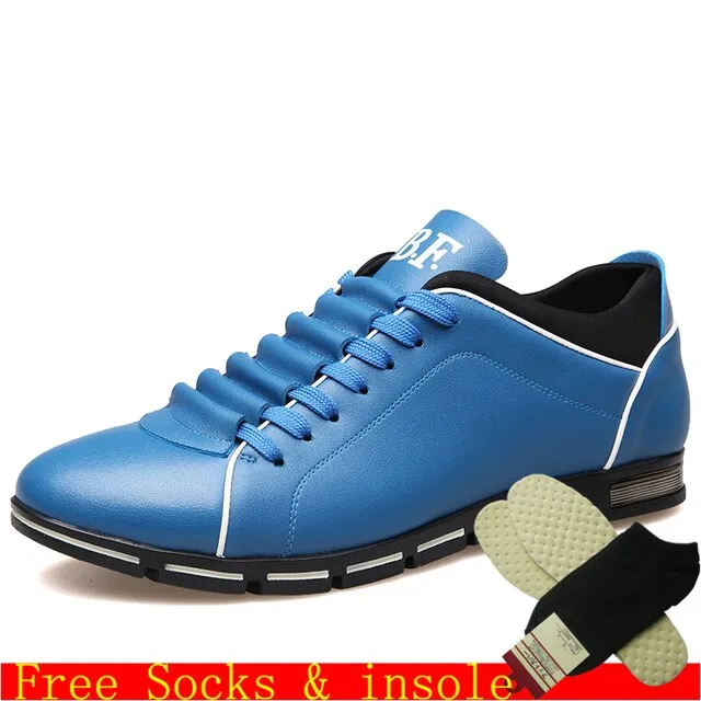 Big Size 37-50 Men's Casual Shoes Fashion Leather Shoes for Men Summer Men's Flat Shoes Drop Shipping