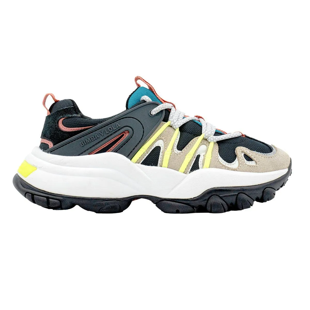 Bimba Y Lola Lifestyle Sport Shoes Fabric Multicolour Colour For Men