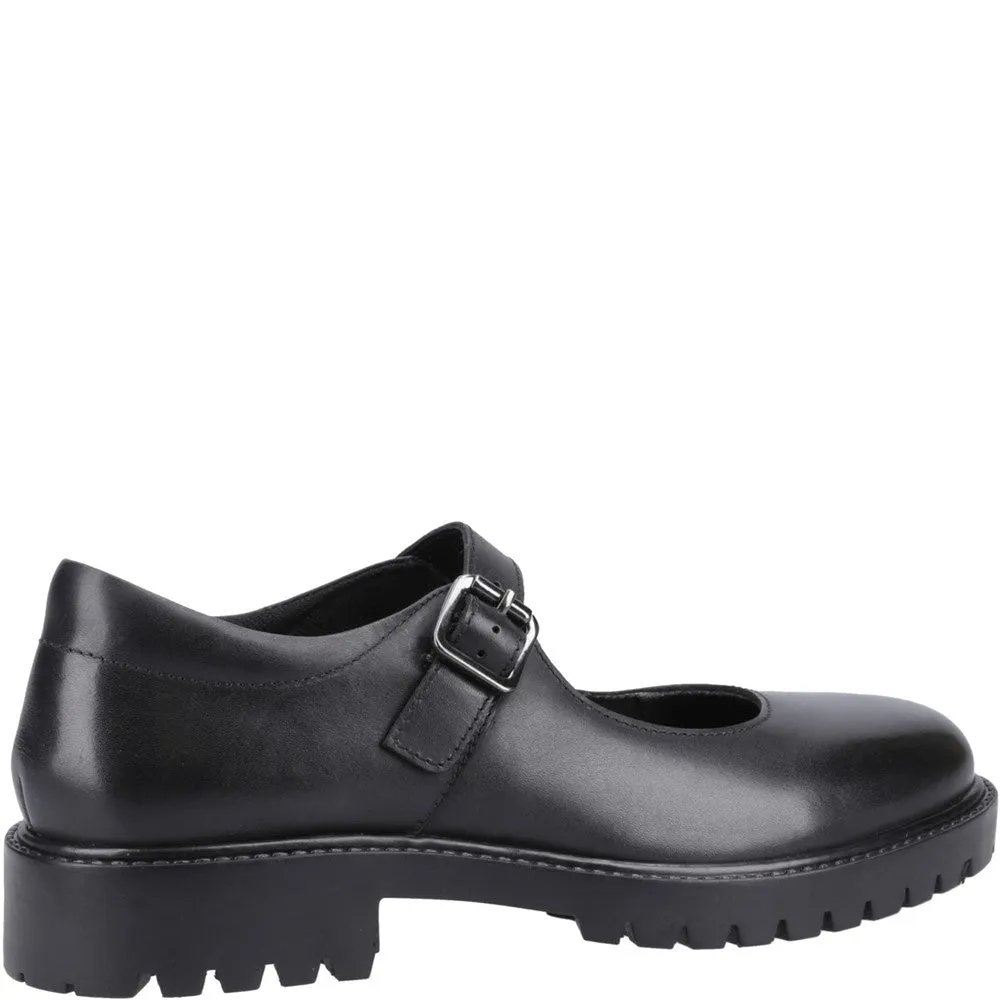 Black Aurora XL Senior School Shoes