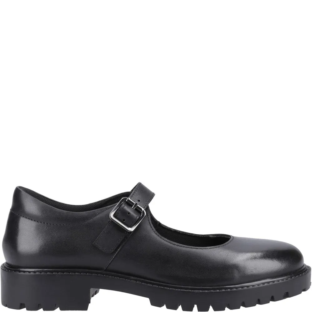 Black Aurora XL Senior School Shoes