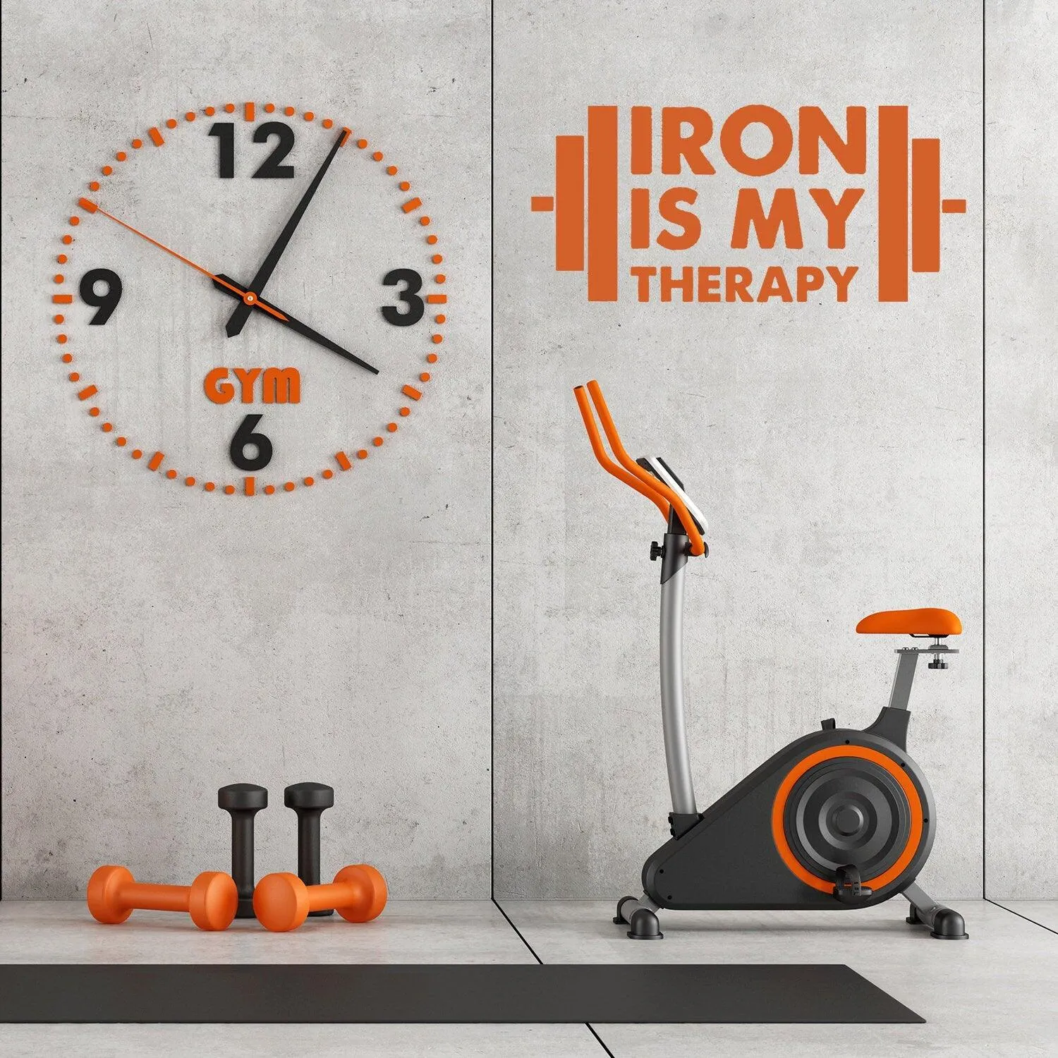 Bodybuilding Wall Gym Vinyl Sticker - Fitness Decor Workout Decal