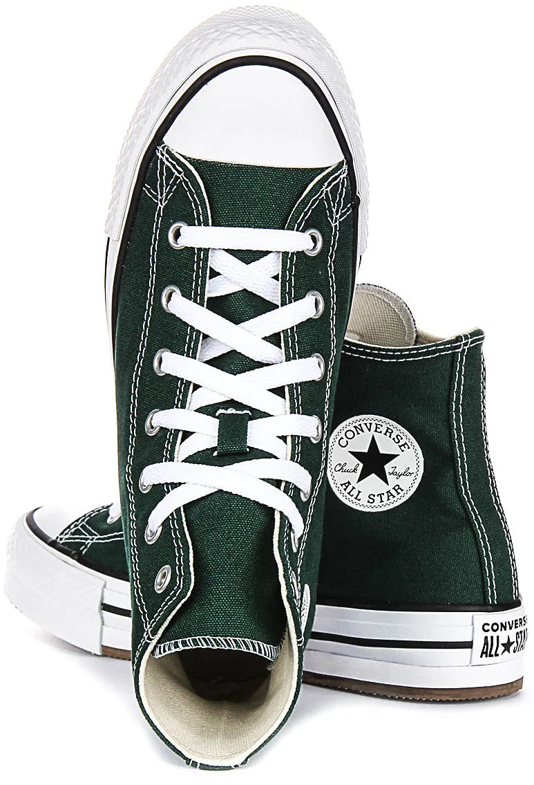 Converse CT All Star Eva Lift A09291C In Green For Junior