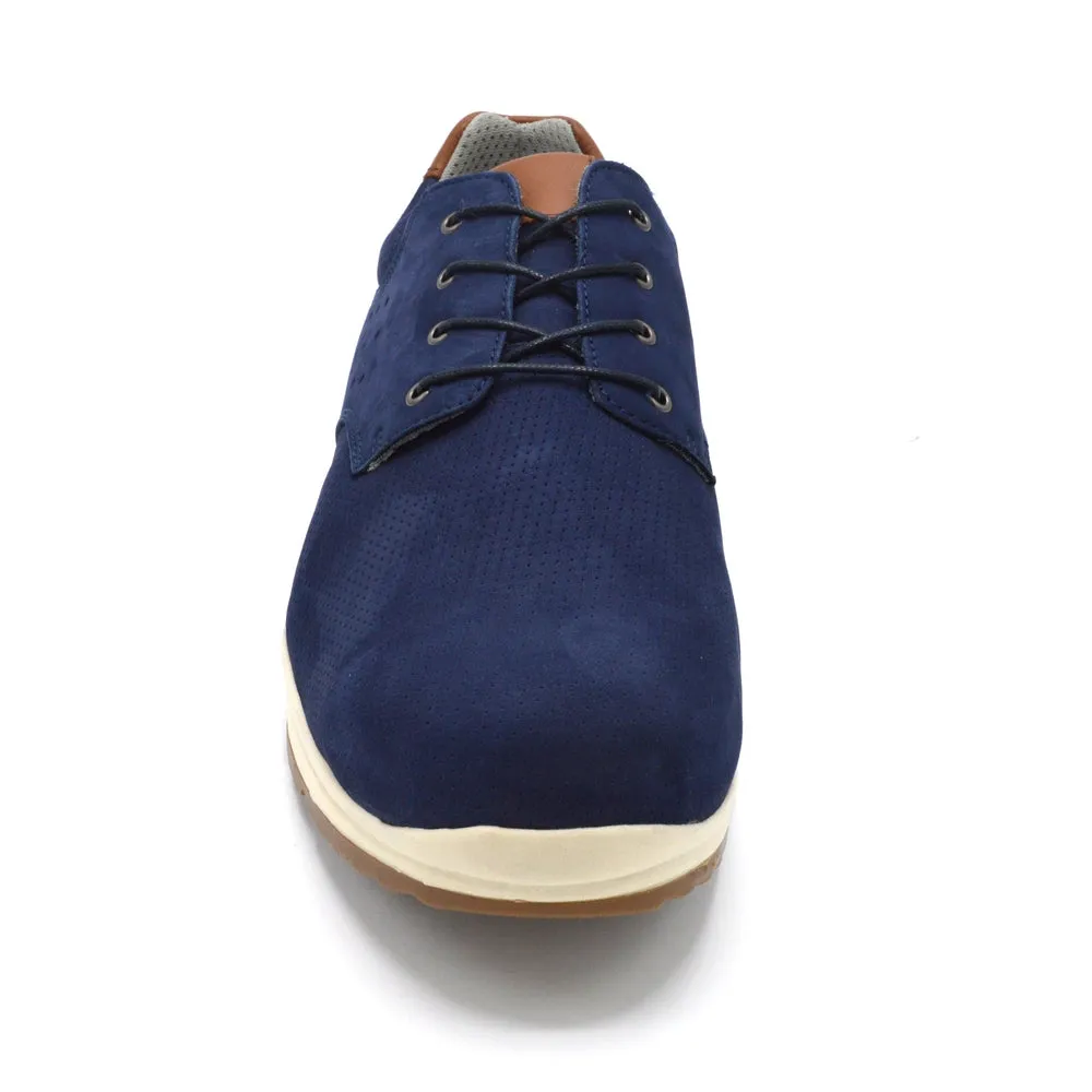 DB Benjamin - Mens Extra Wide Fit Trainer/Shoe - 6V (6E-8E) Fitting - Navy