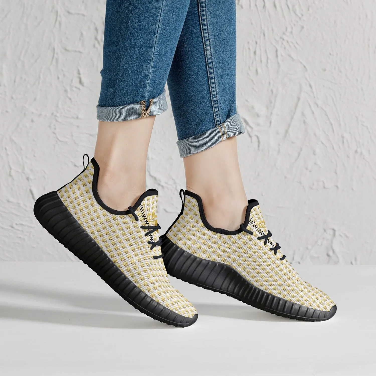 E.B.V. Mesh Knit Sneakers