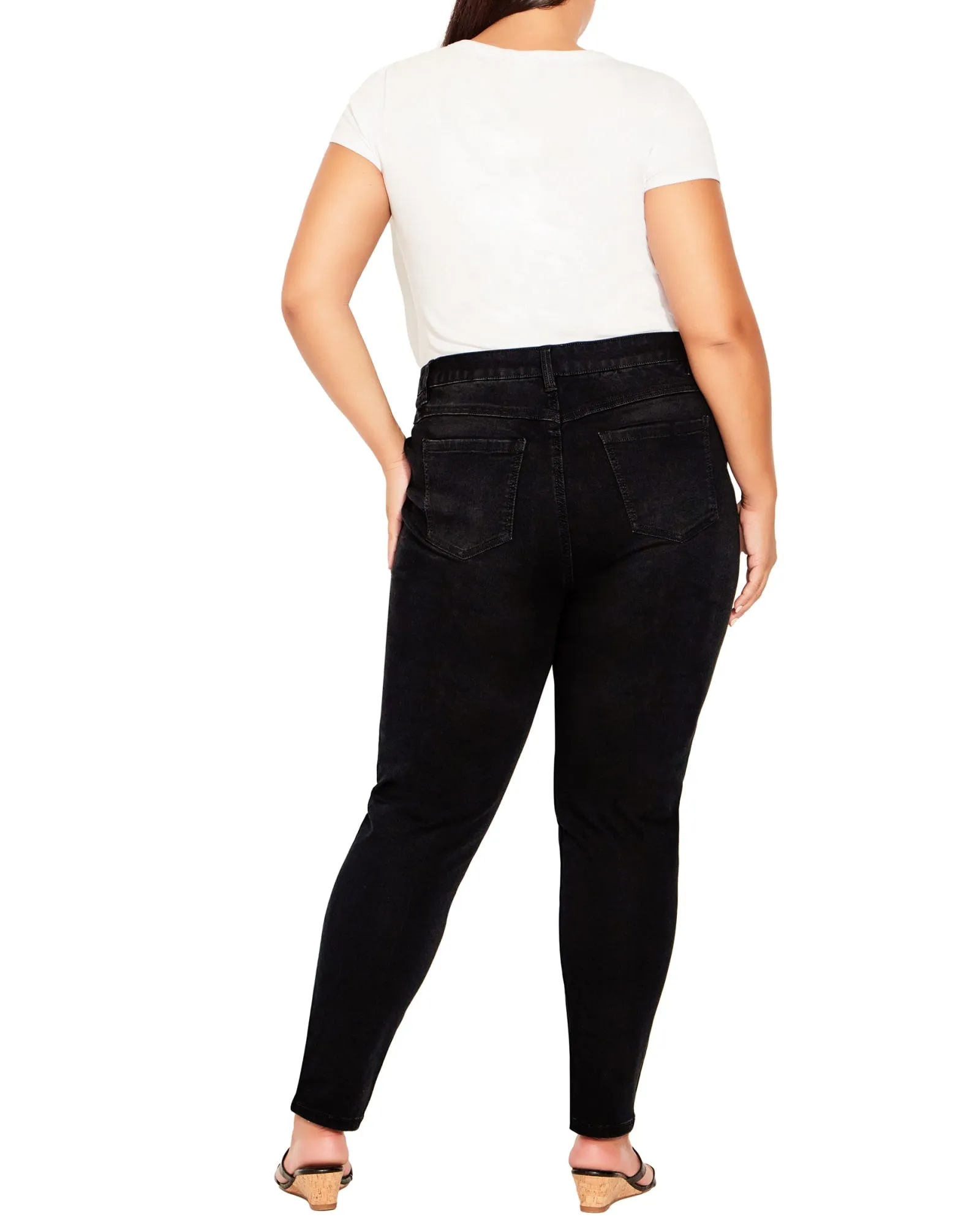 Eliana Butter Skinny Jean | Black