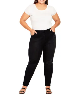 Eliana Butter Skinny Jean | Black