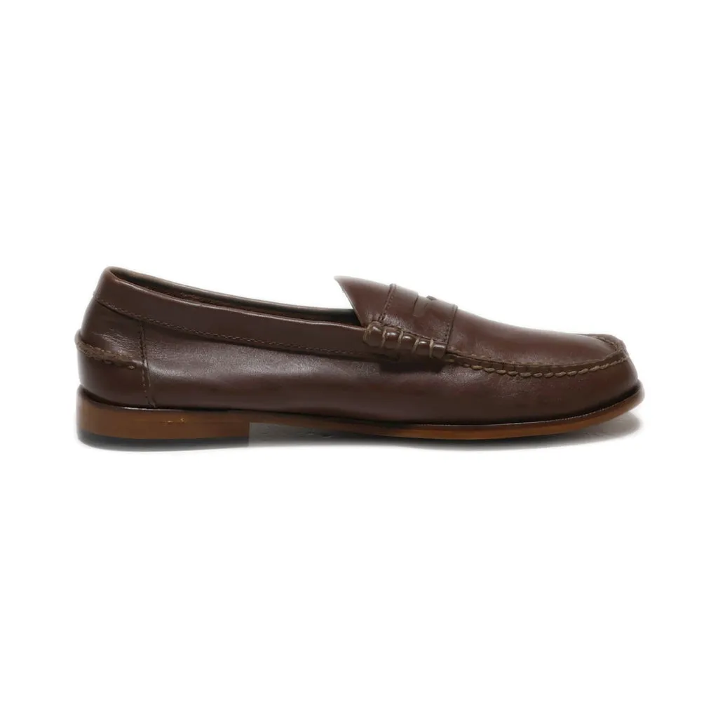 Florsheim Loafers Leather Brown Colour For Men