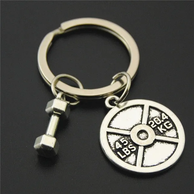 Gym Motivation Keychain