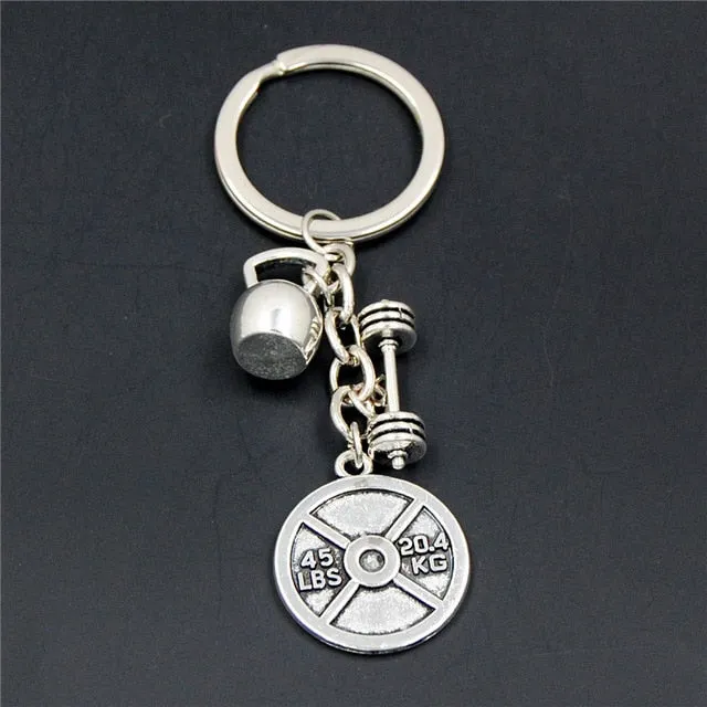 Gym Motivation Keychain