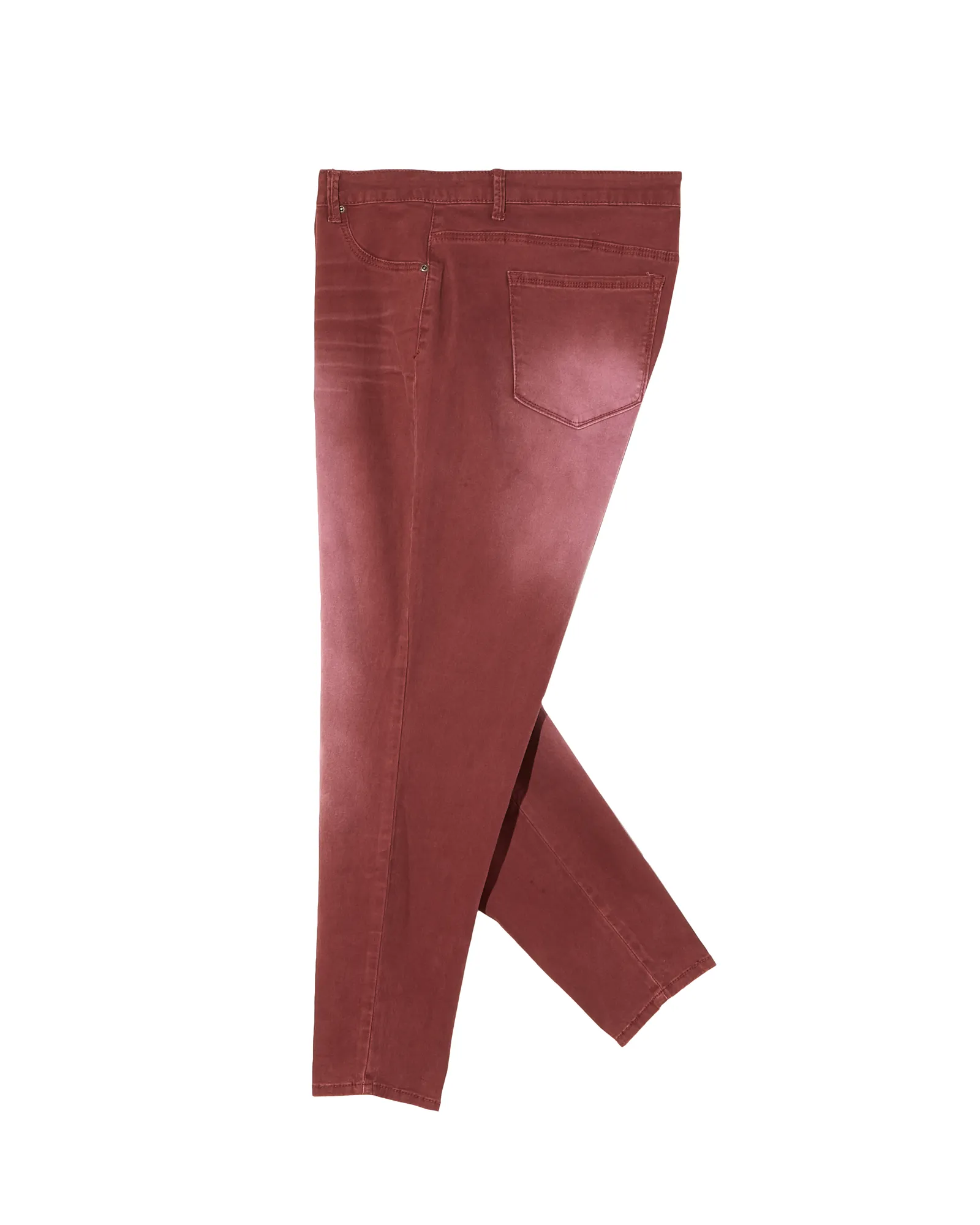 Kensington Skinny Jean | Burgundy