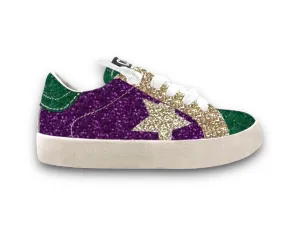 Mardi Gras Kid Sneakers