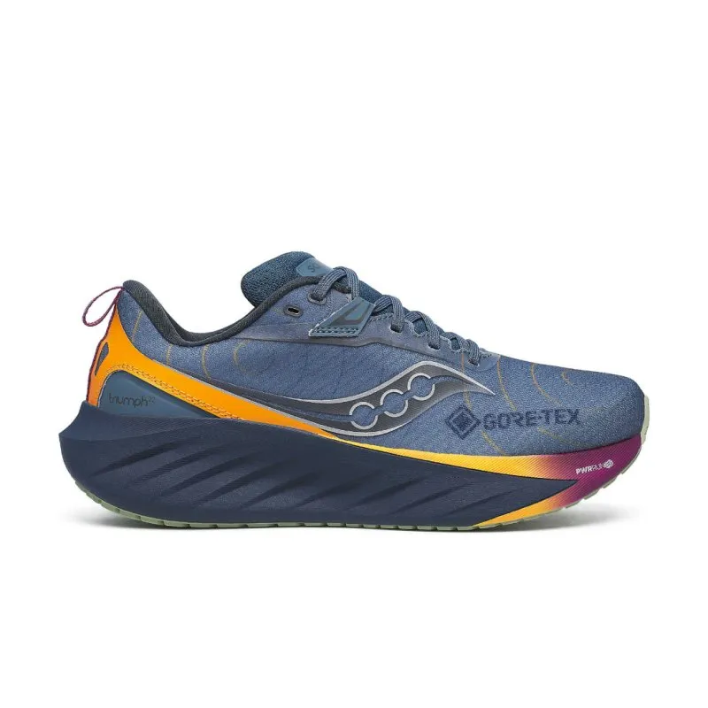 Saucony Women's Triumph 22 GTX - Mirage/Navy