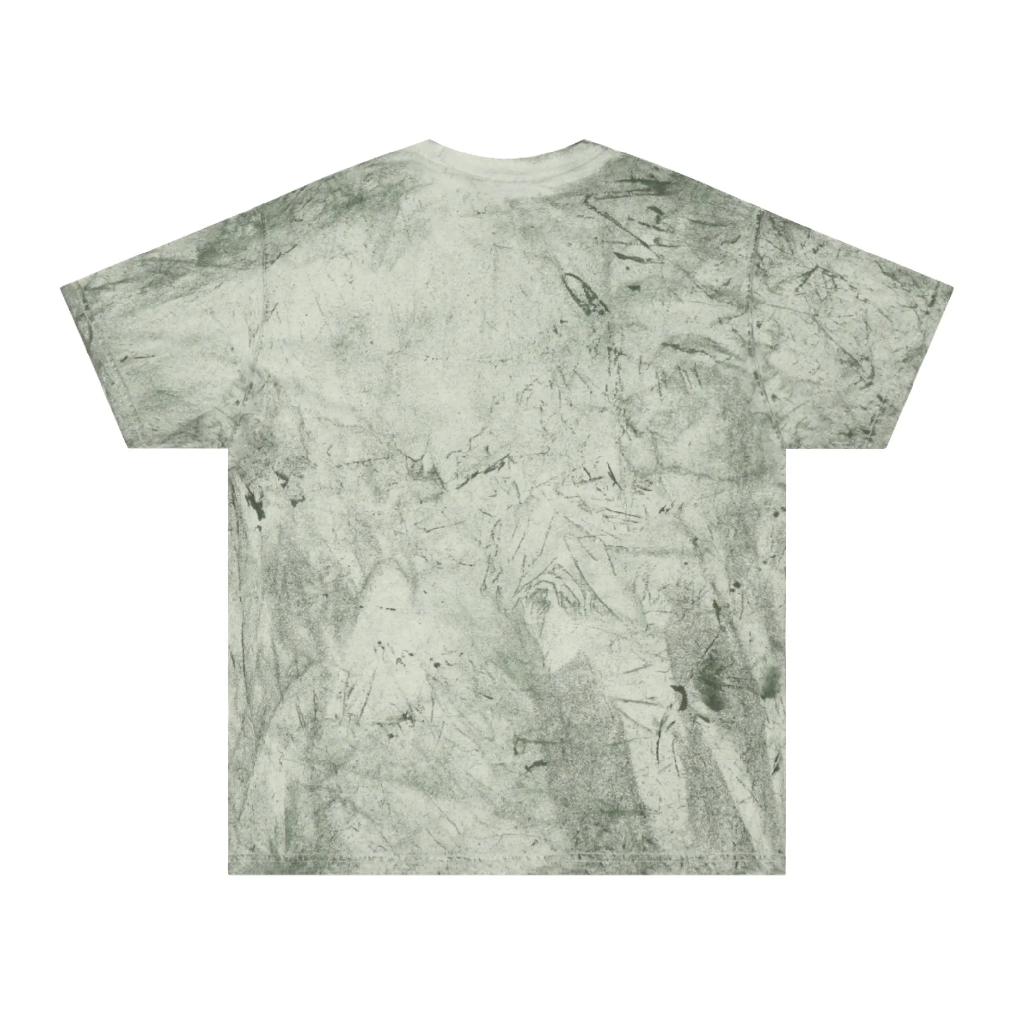 Unisex Color Blast T-Shirt - Trendy Marble Design for Casual Style and Everyday Wear