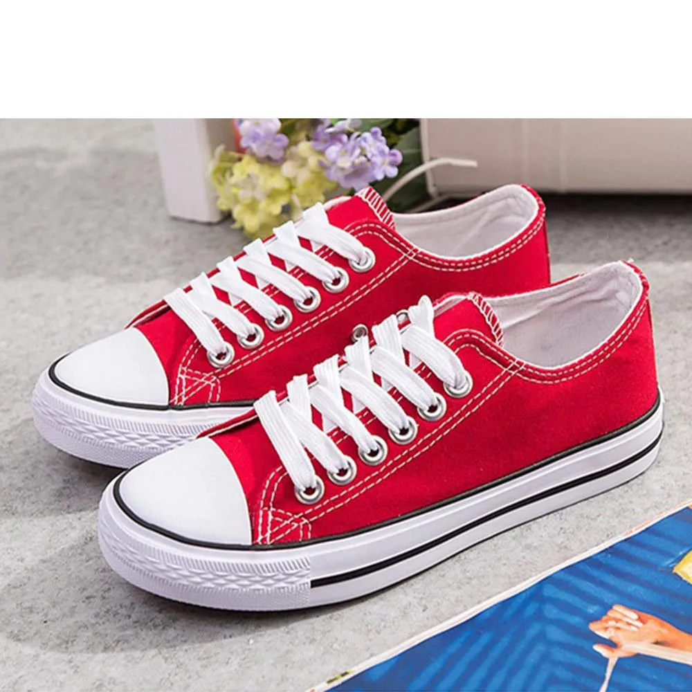 Unisex New Summer Season Flat Canvas Shoes