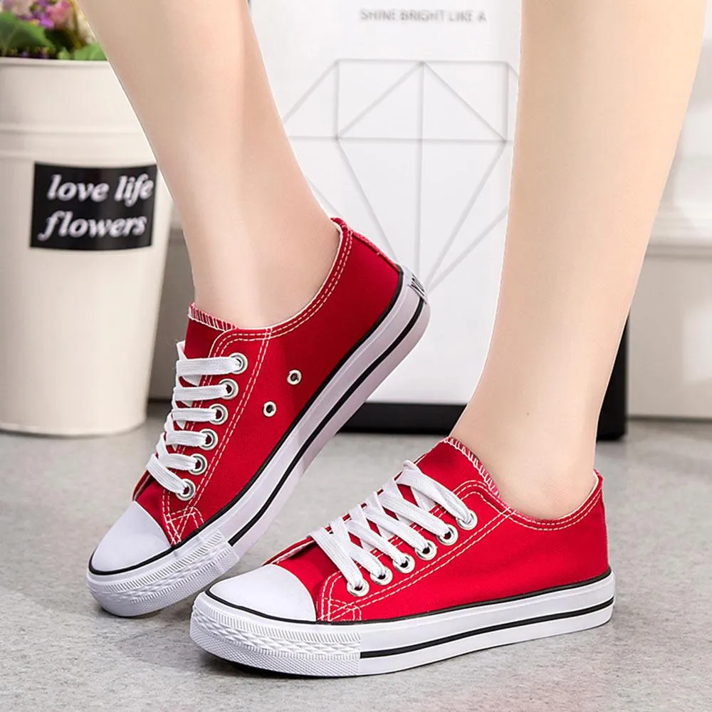 Unisex New Summer Season Flat Canvas Shoes