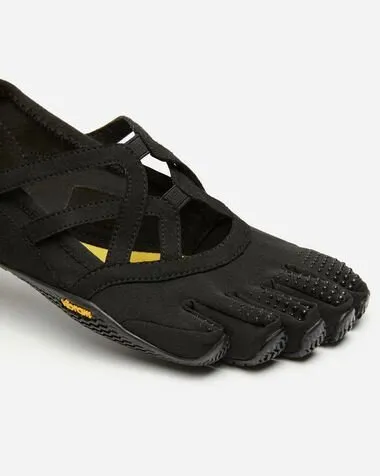 Vibram Five Fingers Ladies Alitza Loop Shoes Barefoot Fitness Footwear - Black