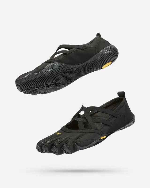 Vibram Five Fingers Ladies Alitza Loop Shoes Barefoot Fitness Footwear - Black