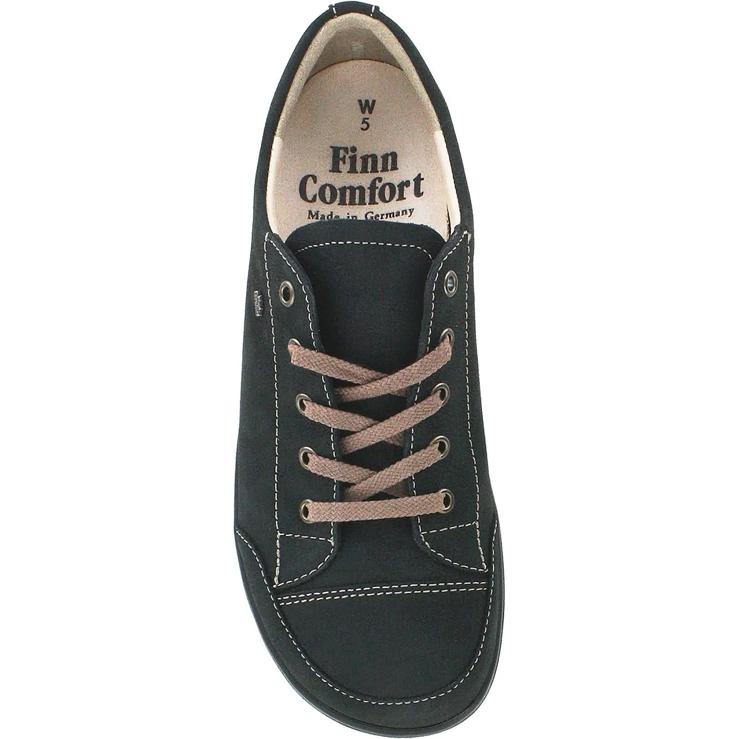 Women's Finn Comfort Finnamic Ikebukuro Black Rodeobuk Nubuck