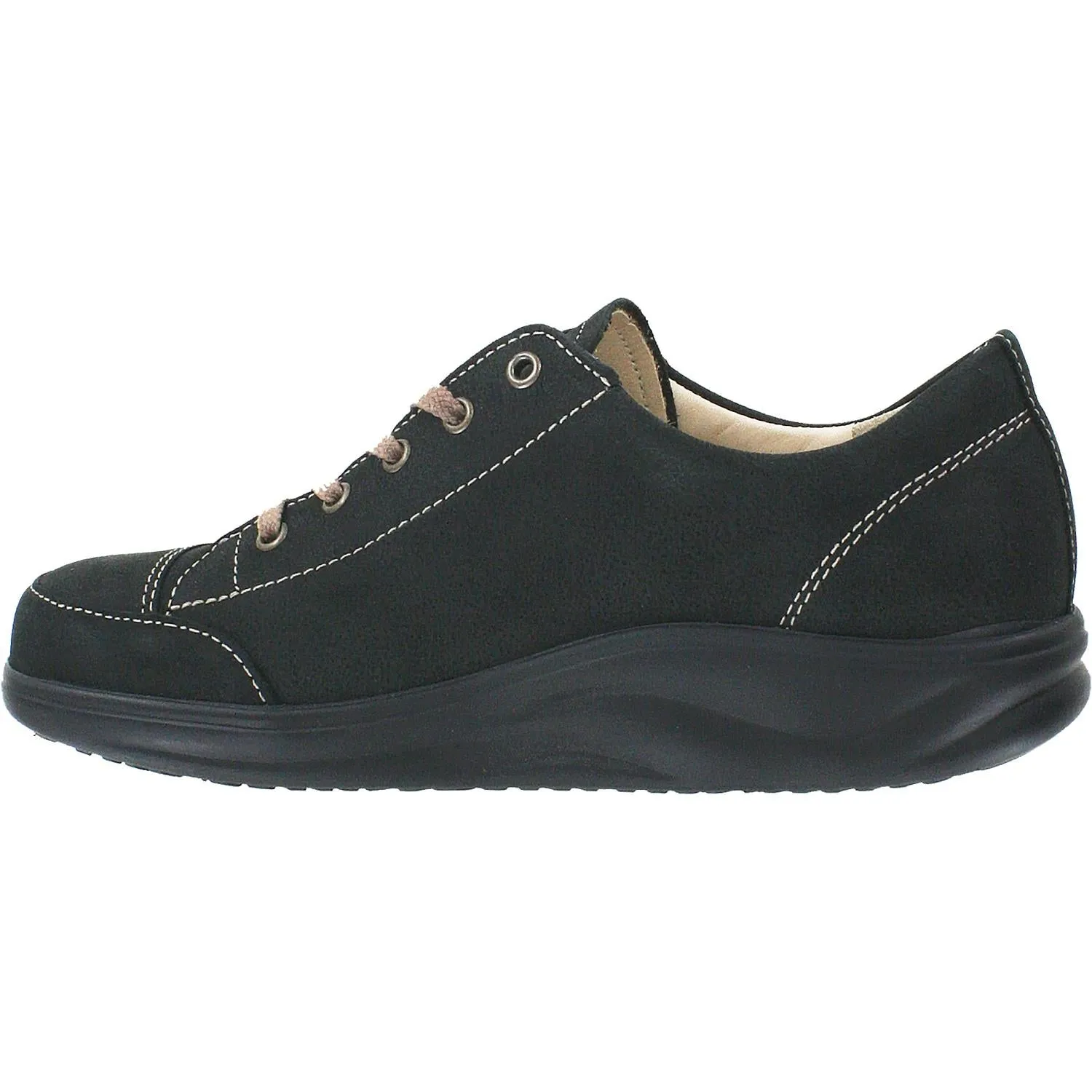 Women's Finn Comfort Finnamic Ikebukuro Black Rodeobuk Nubuck