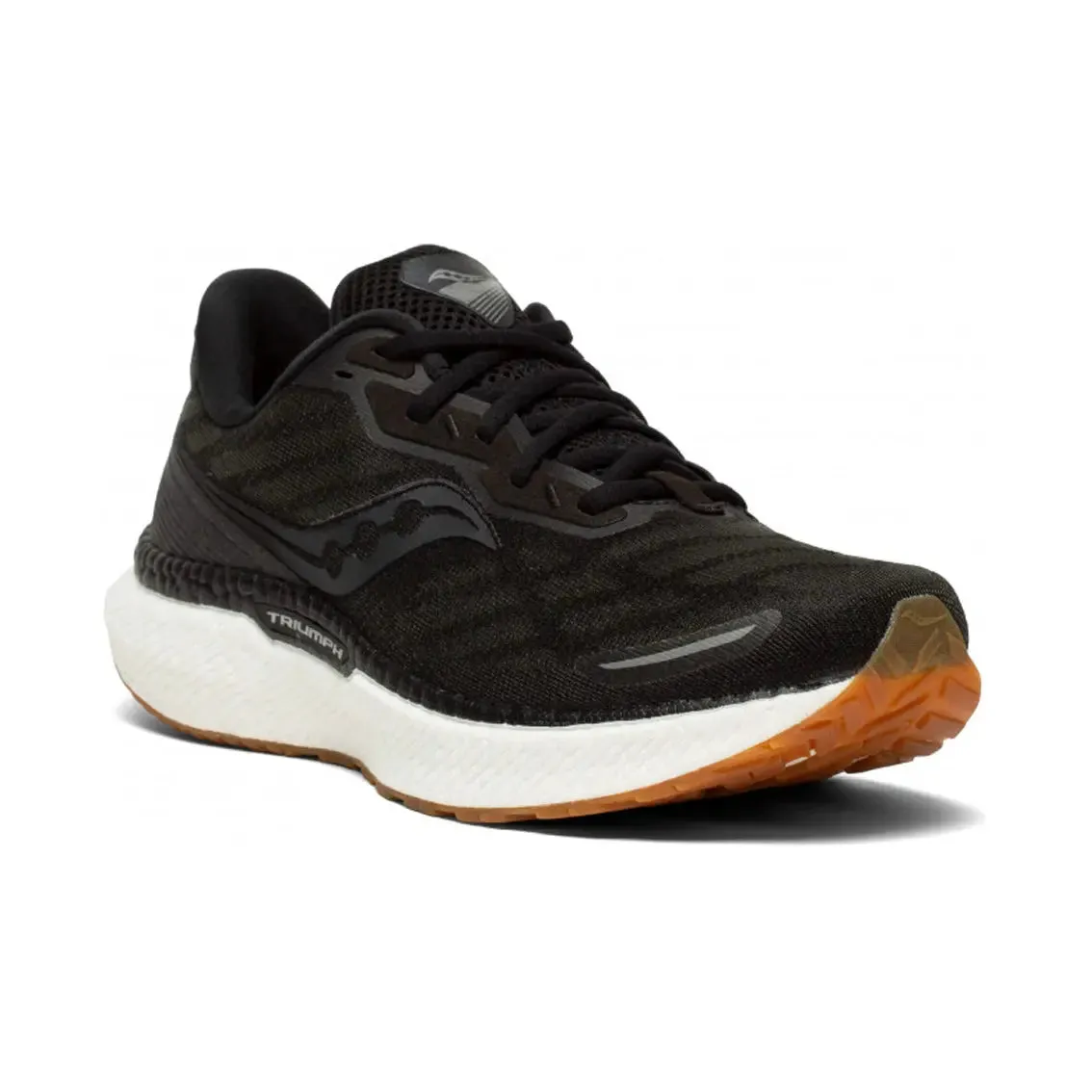 Womens Saucony Triumph 19 - Black / Gum