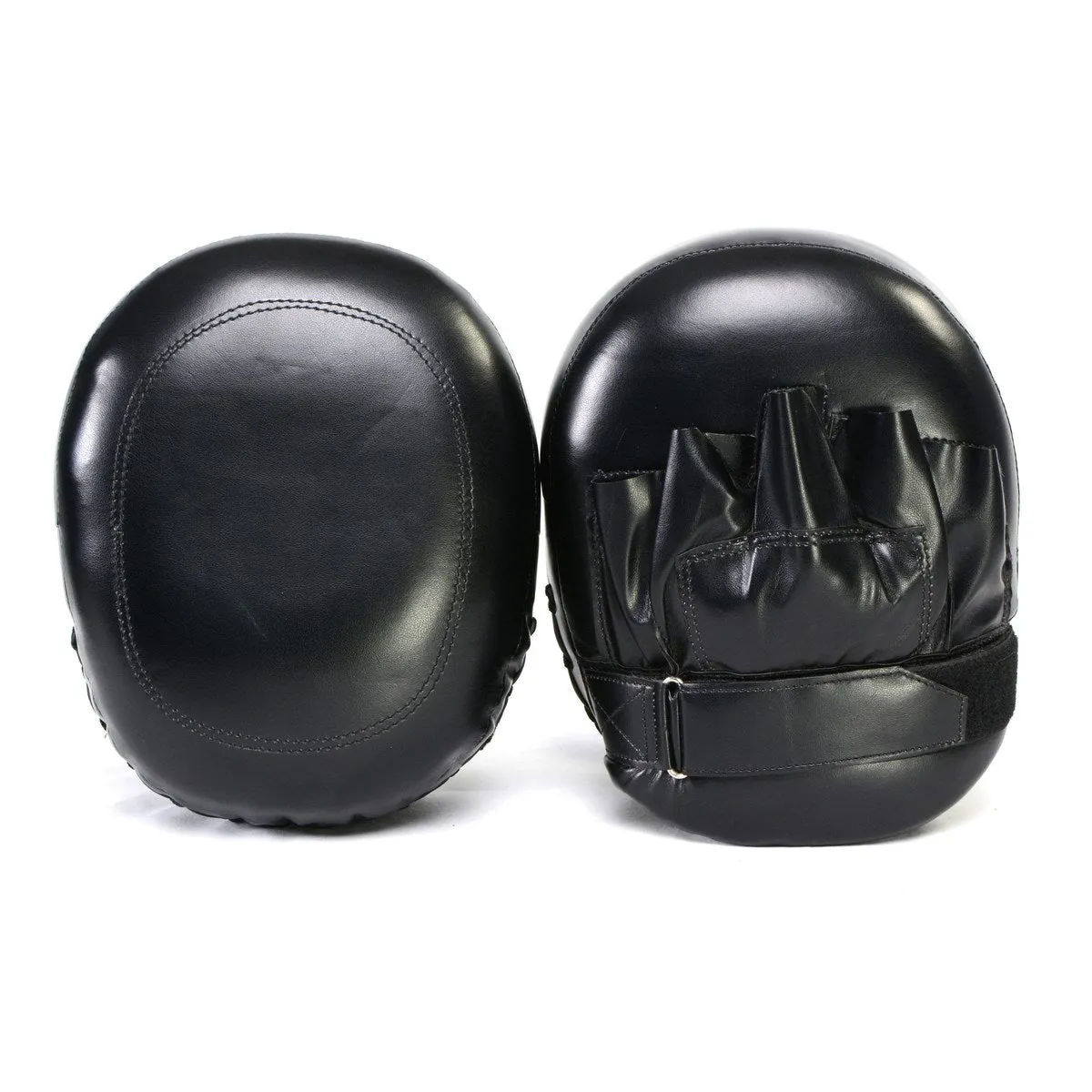 X Fitness XF8001 Black Punch Focus Mitts for Boxing, MMA, Kickboxing,