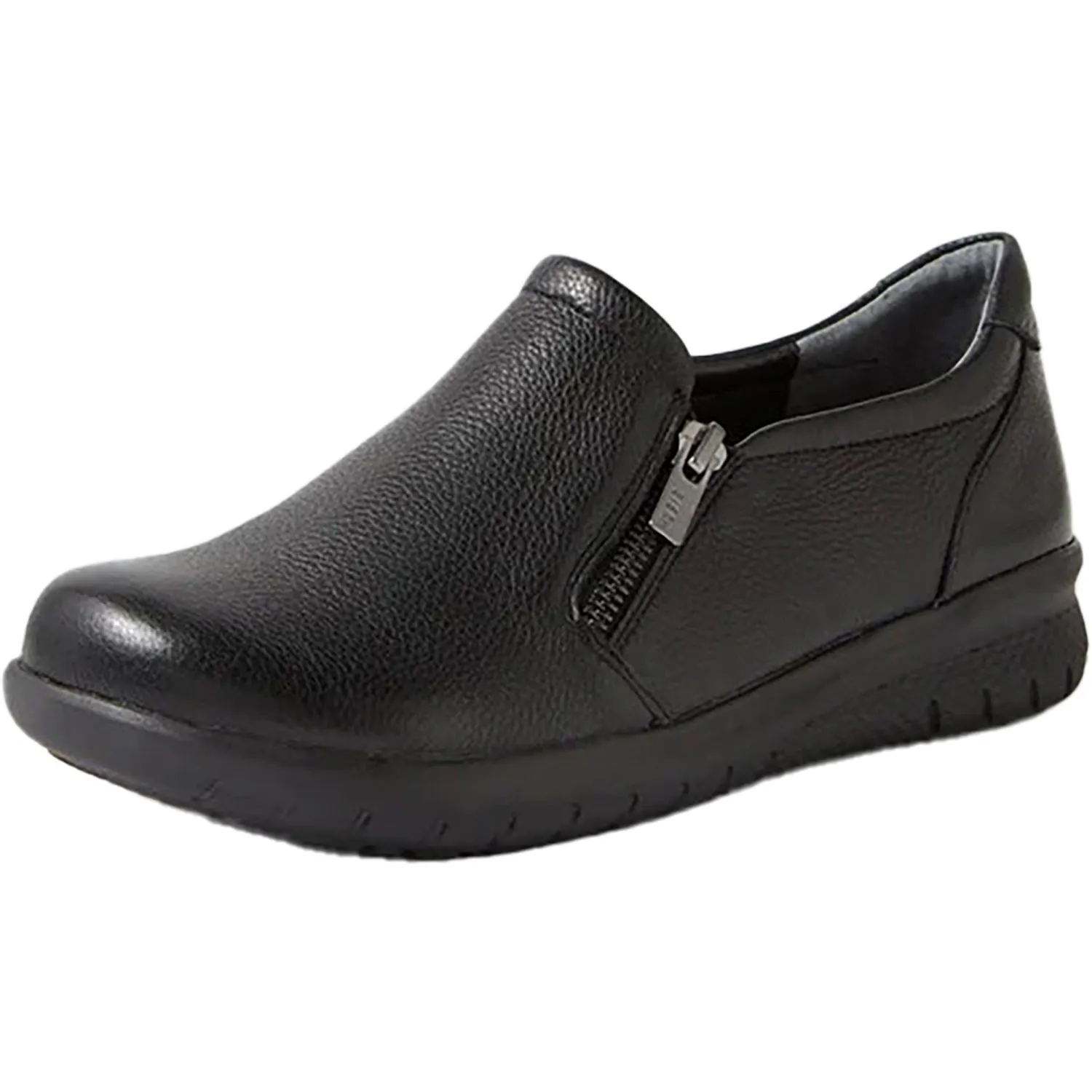 Ziera Women's Senan Black Tumble Leather